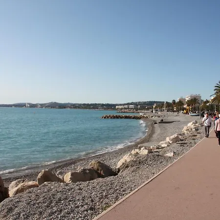 Studio F1 Vue Mer A 30M Des Plages Cagnes-sur-Mer Exterior photo